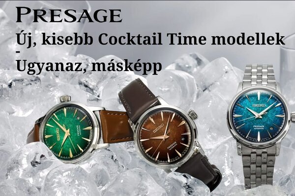 Új, kisebb Presage Cocktail Time modellek - Ugyanaz, másképp