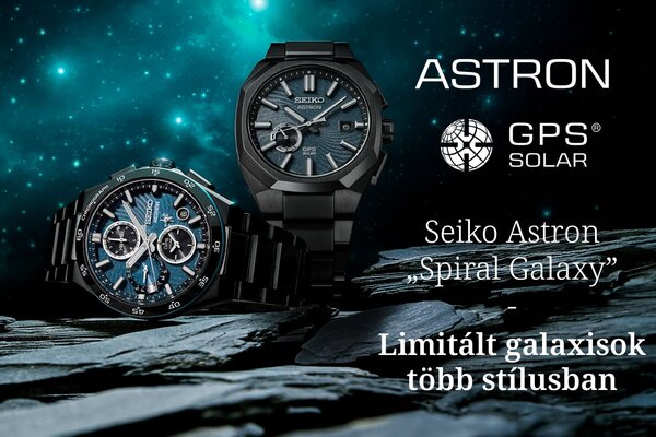 Seiko Astron “Spiral Galaxy” - Limitált galaxisok több stílusban