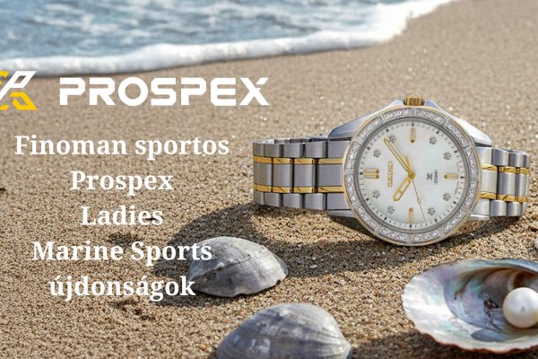 Finoman sportos Prospex Ladies Marine Sports újdonságok