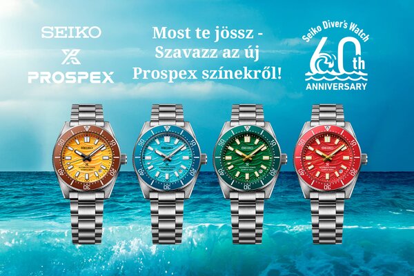 Most te jössz - Szavazz az új Prospex búváróra színről!