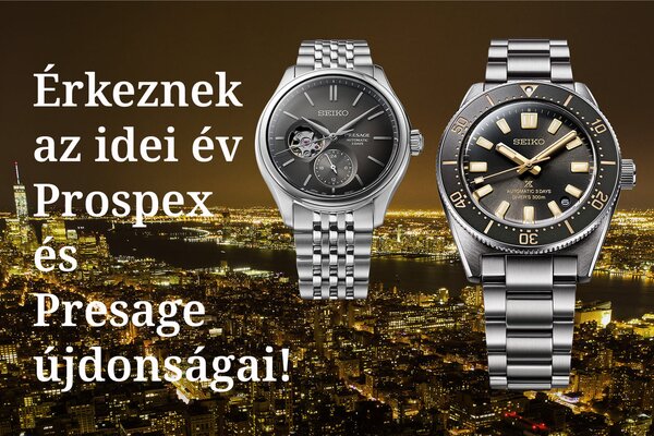 3 nap, 300 méter és a legmodernebb klasszikusok - érkeznek az idei év Prospex és Presage újdonságai