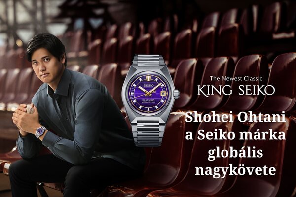 Shohei Ohtani, a Seiko márka globális nagykövete