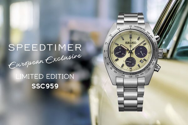 Prospex Speedtimer Motorsport modell újra, ezúttal kizárólag Európának