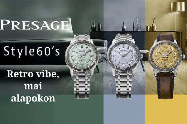 Retro vibe, mai alapokon - Érkeznek az új Presage Style 60’s modellek