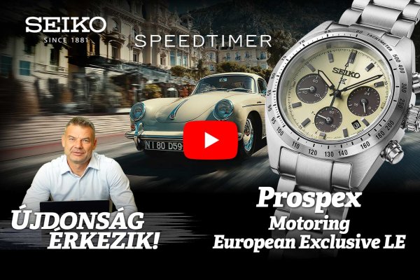 Újdonság érkezik! Seiko Prospex Speedtimer Motoring European Exclusive LE