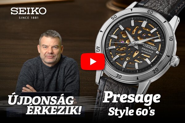 Újdonság érkezik! Presage Style 60's SSA461J1