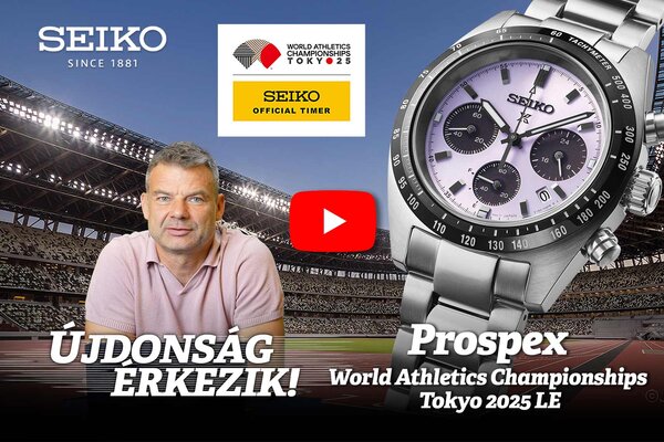 Újdonság érkezik! Prospex Speedtimer World Athletics Championships Tokyo 2025 Limited Edition