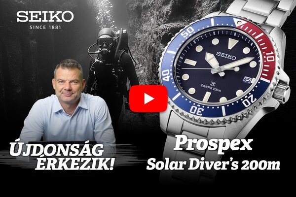 Újdonság érkezik! Prospex Solar Diver's 200m
