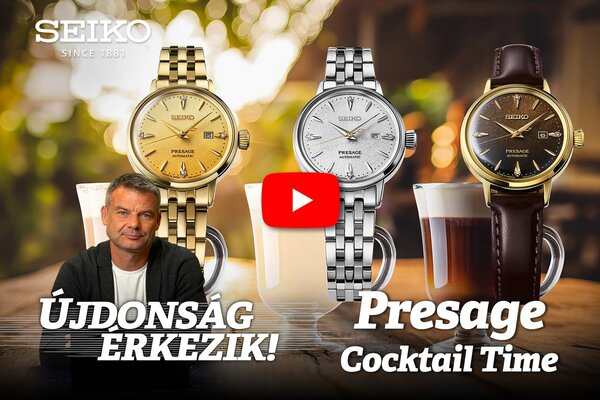 Újdonság érkezik! Seiko Presage Cocktail Time
