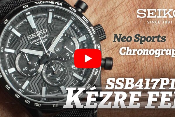 Kézre Fel! - Seiko Chronograph Neo Sports SSB417P1