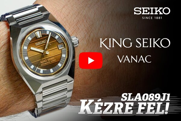 Kézre fel! King Seiko VANAC SLA089J1 Limited Edition