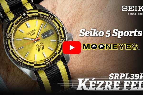 Kézre fel! Seiko 5Sports X Moon Eyes LE SRPL39K1