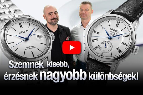 Szemnek kisebb, érzésnek nagyobb különbségek! Seiko Boutique TV S05E27