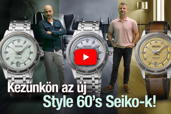 Kezünkön az új Style 60's Seiko-k! Seiko Boutique TV S06E02