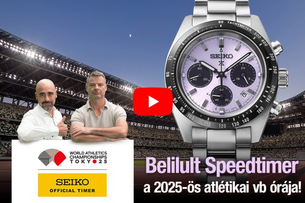 Belilult Speedtimer a 2025-ös vb órája!Seiko Boutique TV S06E03