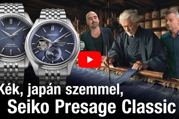 Kék, japán szemmel, Seiko Presage Classic - Seiko Boutique TV S06E20