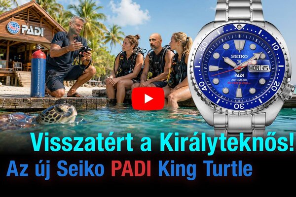 Visszatért a Királyteknős! - Az új Seiko PADI King Turtle - Seiko Boutique TV S07E02